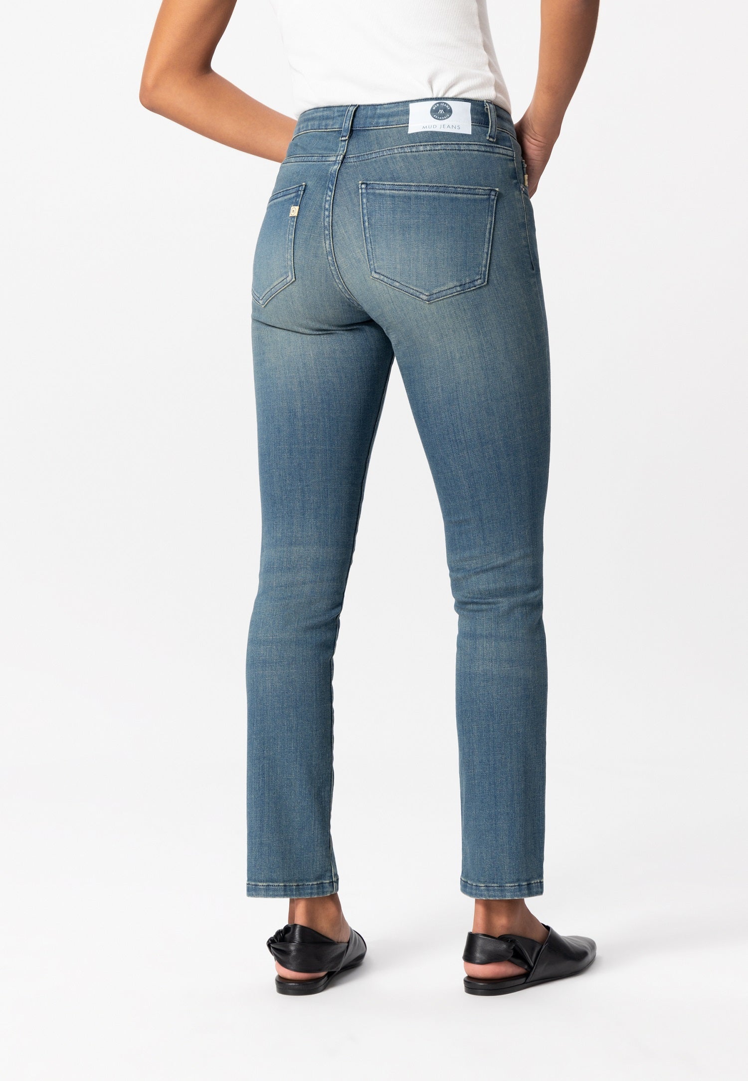 Jeans droit femme Faye Straight Medium Fade