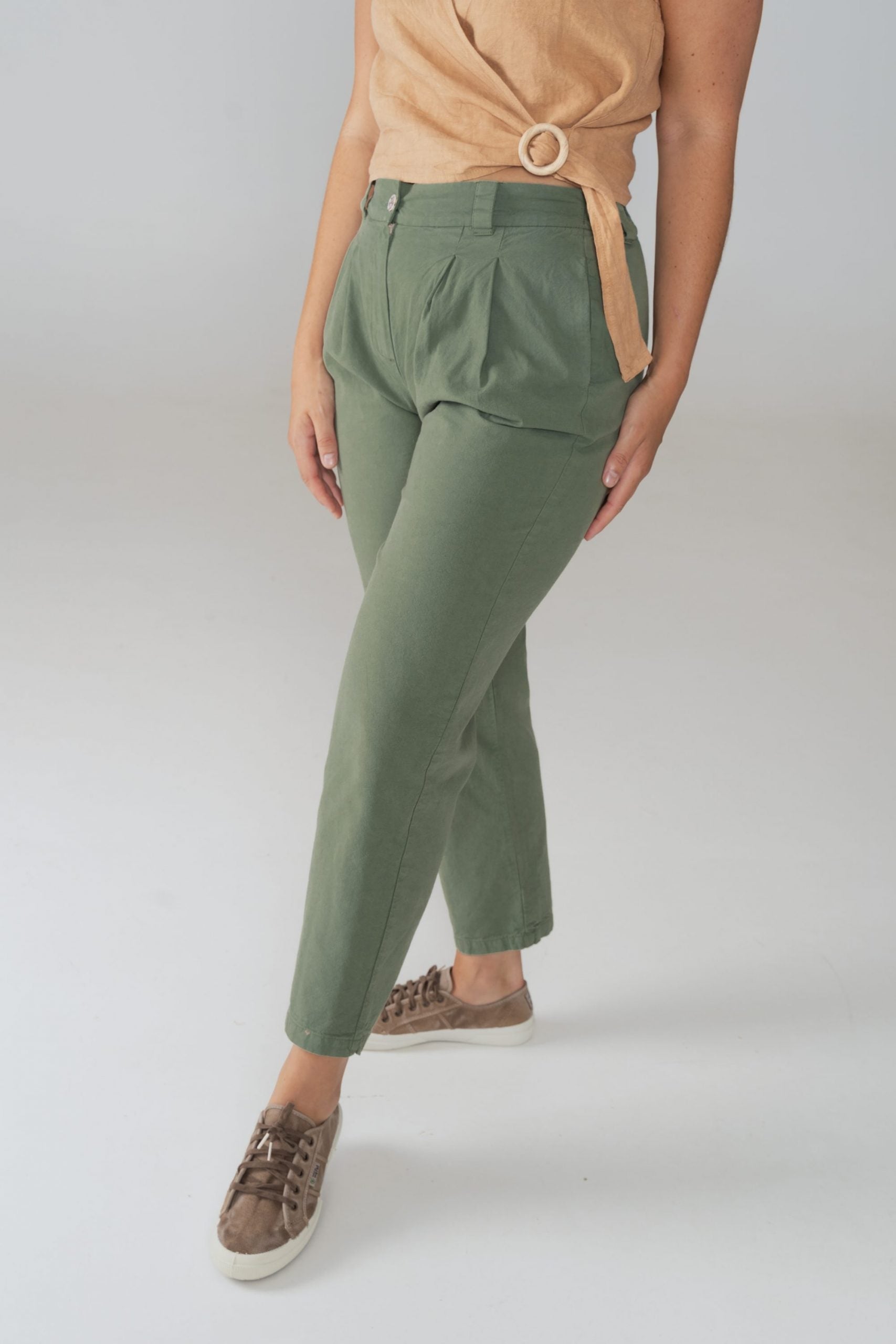 Pantalon coton bio online femme