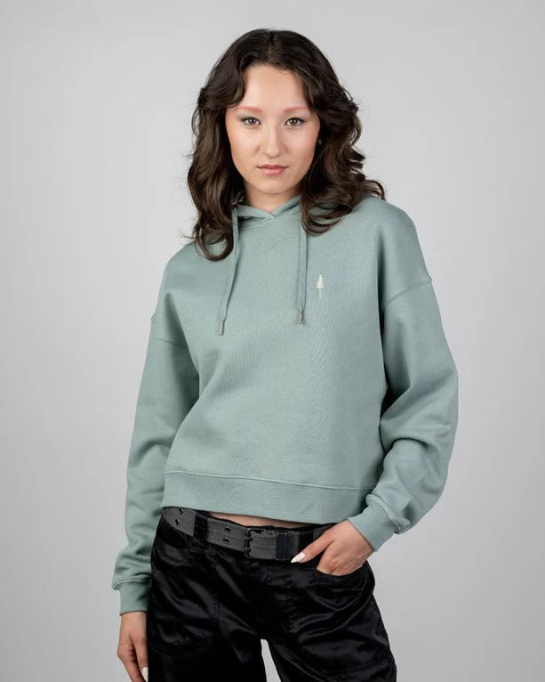 Hoodie oversized pour femme Astrodust Turquoise