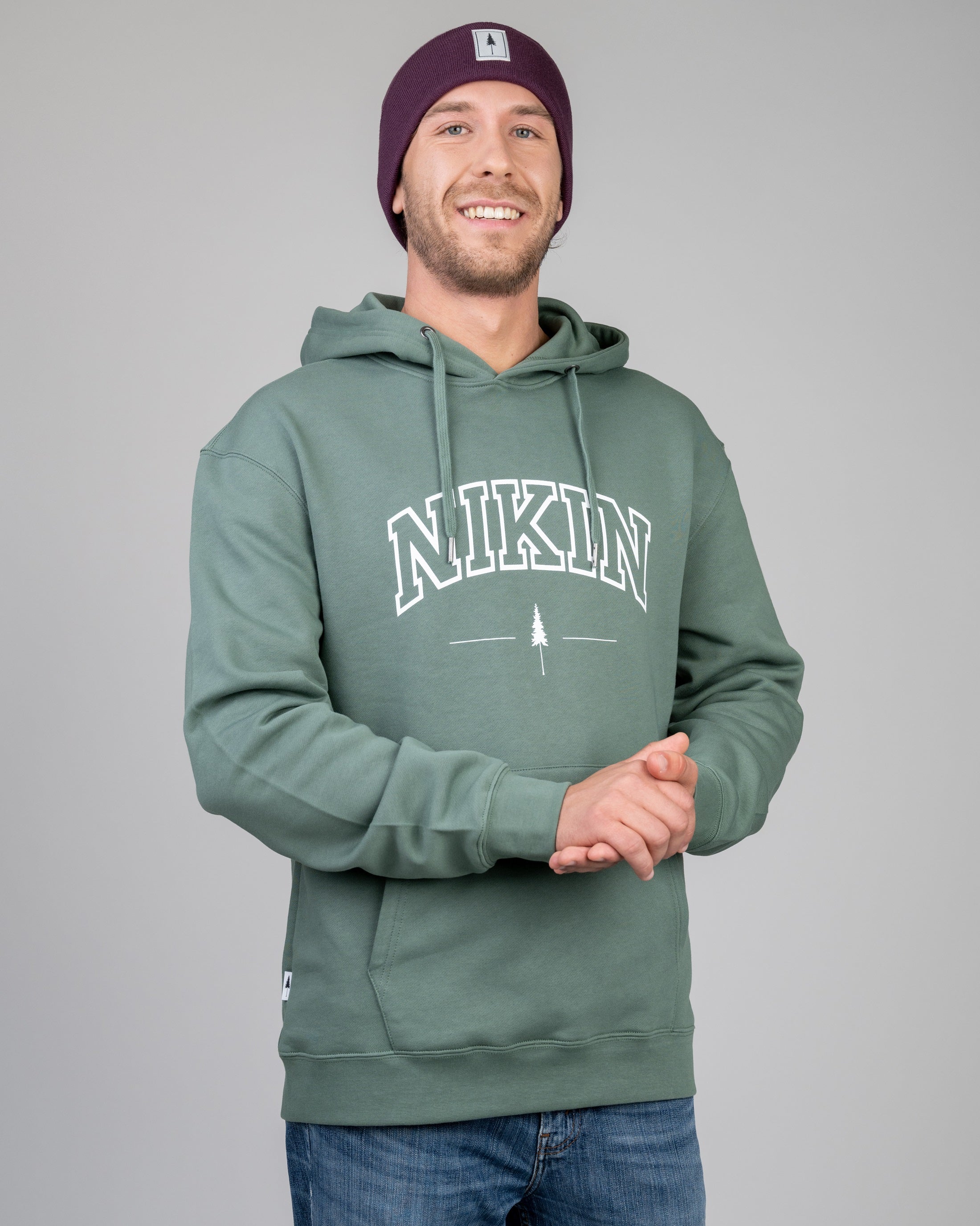 Relaxed Sage Unisex Organic Cotton Hoodie