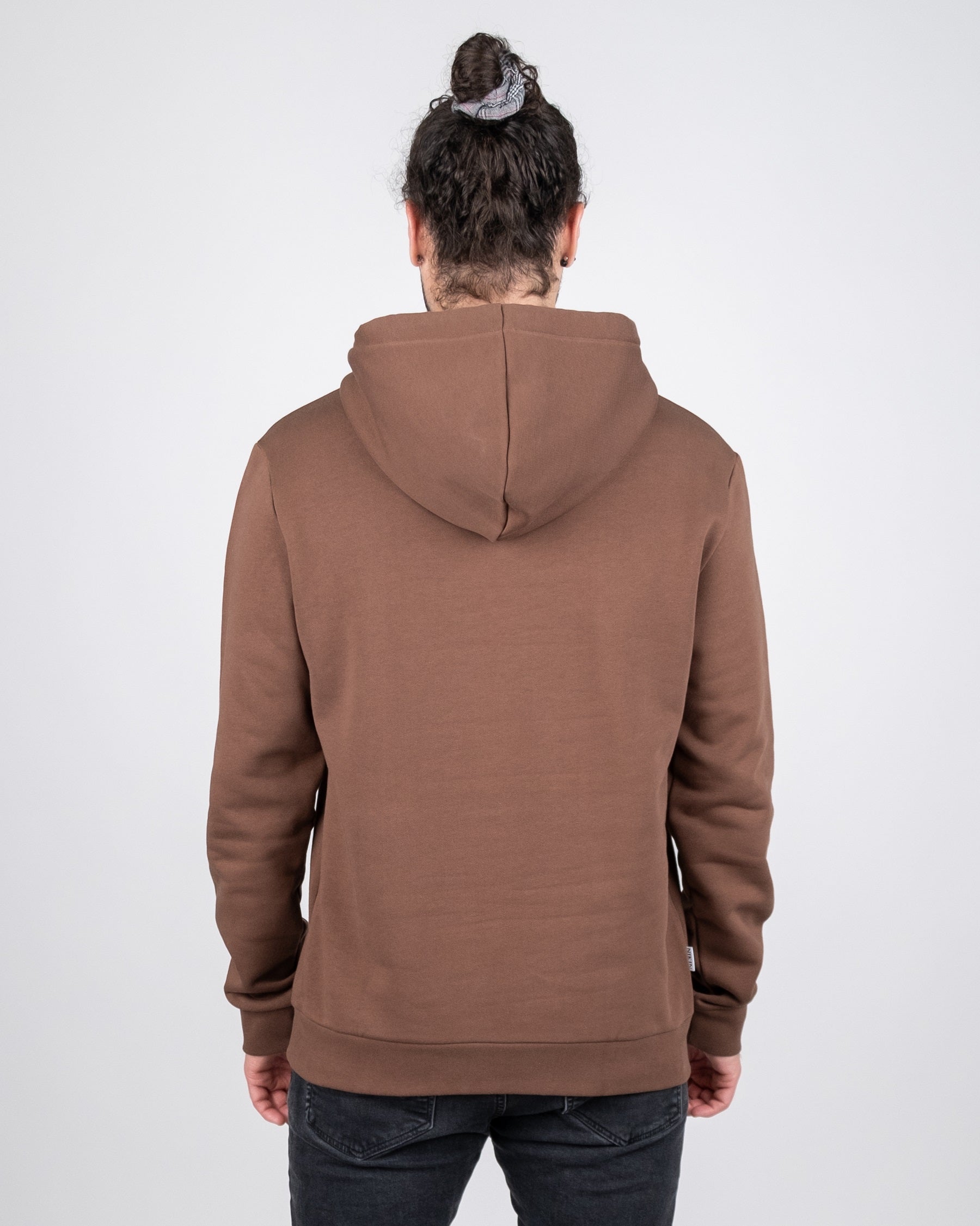 Organic cotton Unisex Hoodie TreeHoodie Walnut