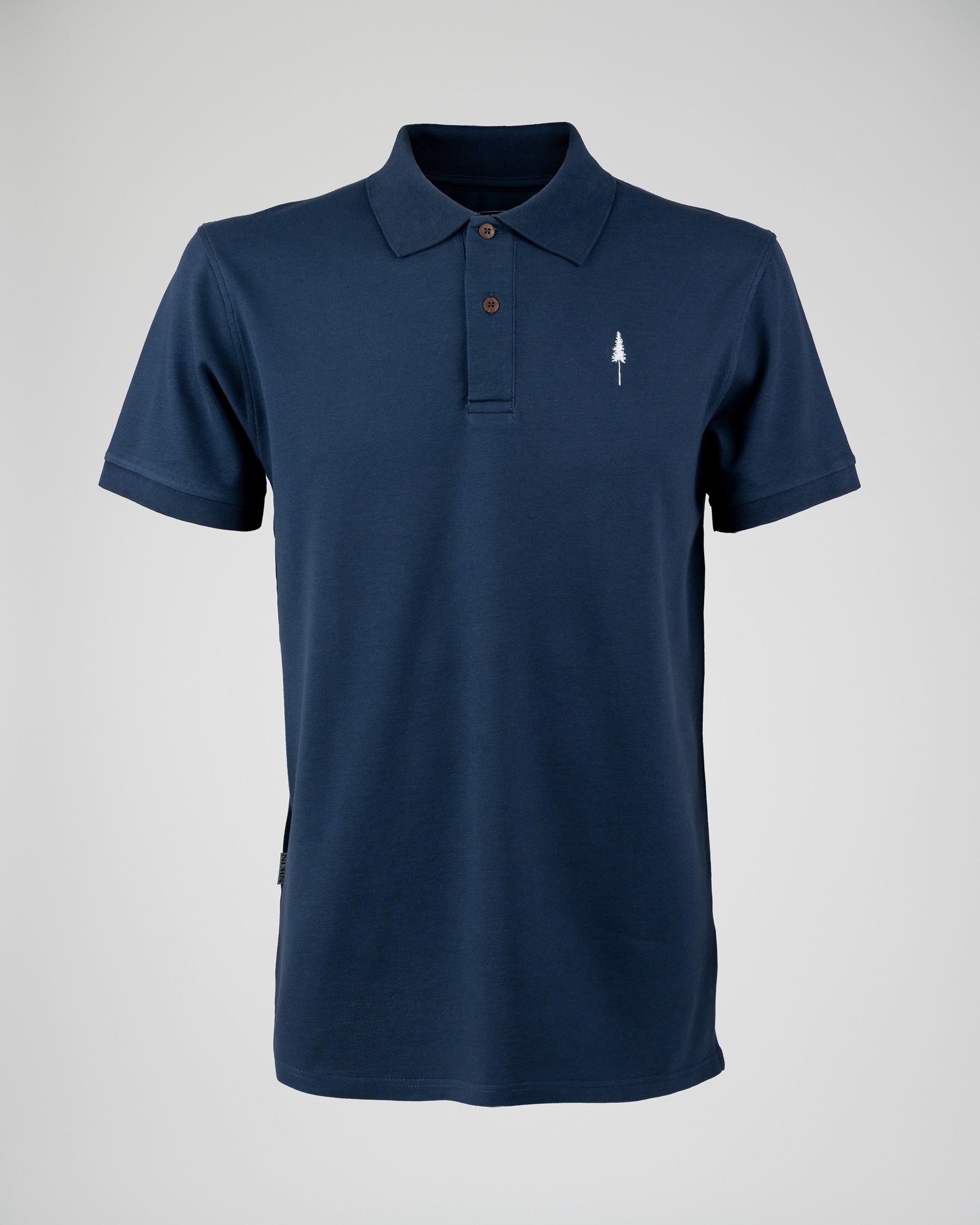 Treepolo Navy Herren-Poloshirt aus Bio-Baumwolle