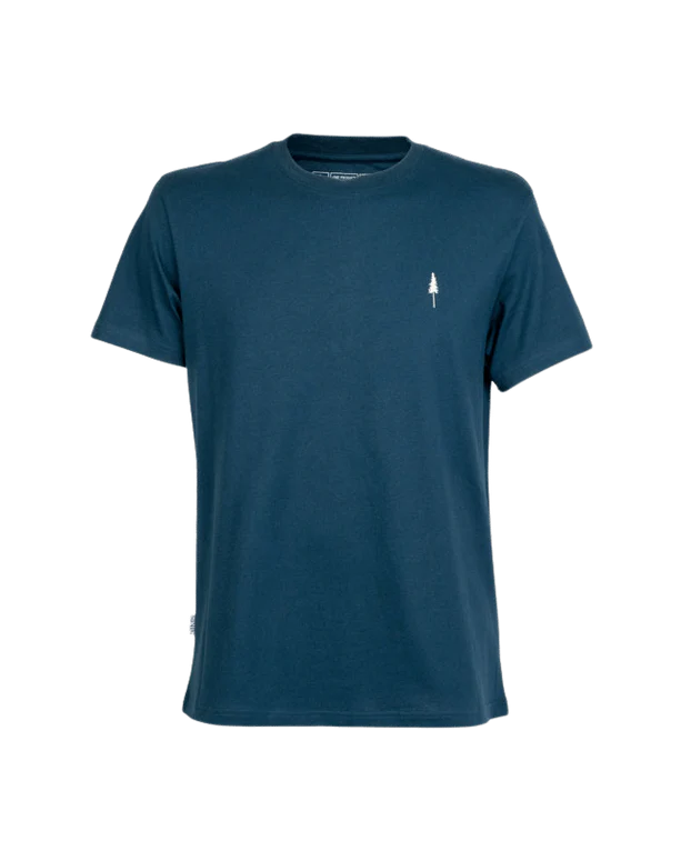 Men's organic cotton T-shirt Treeshirt Petrol