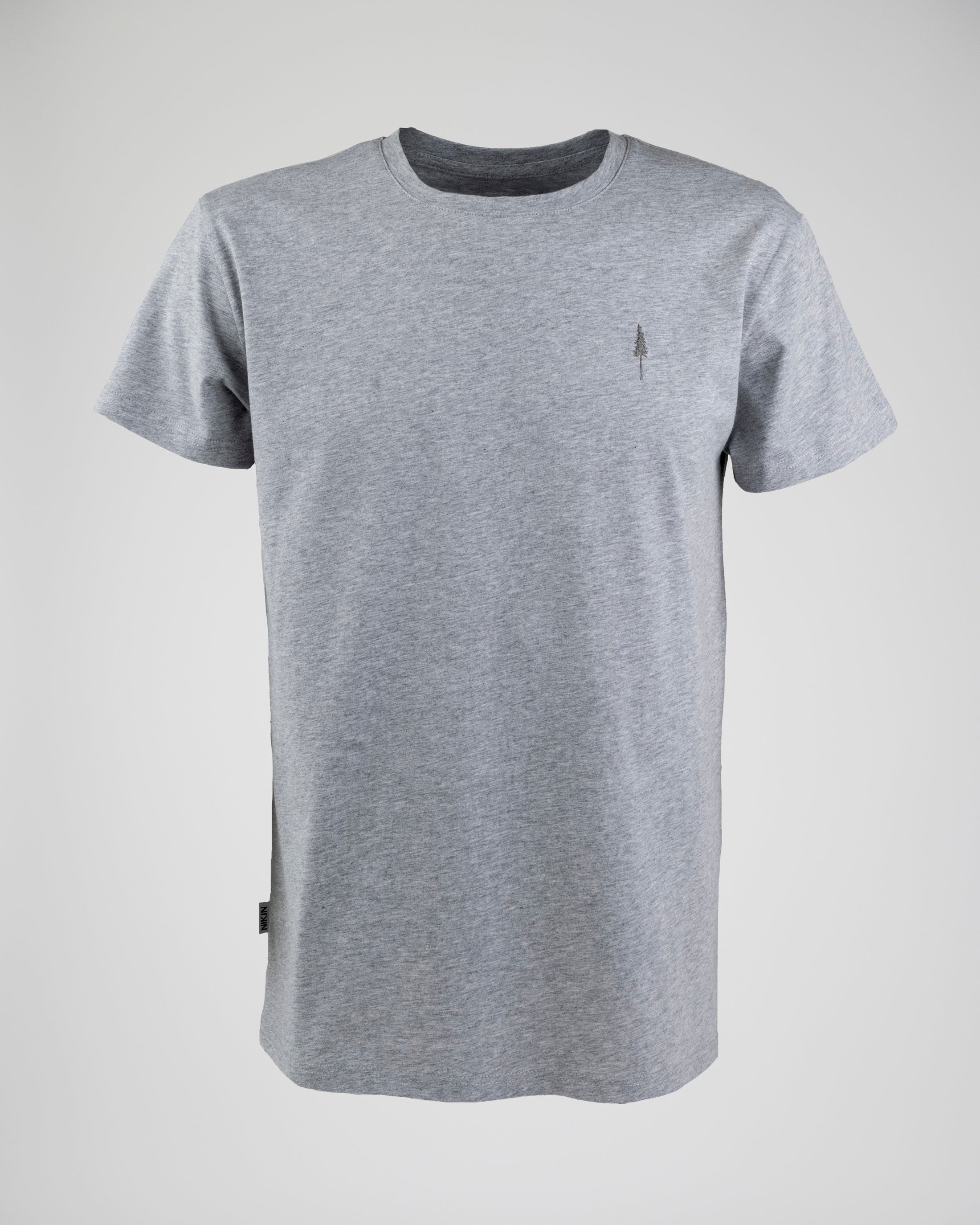 Men's organic cotton T-shirt Treeshirt Grey