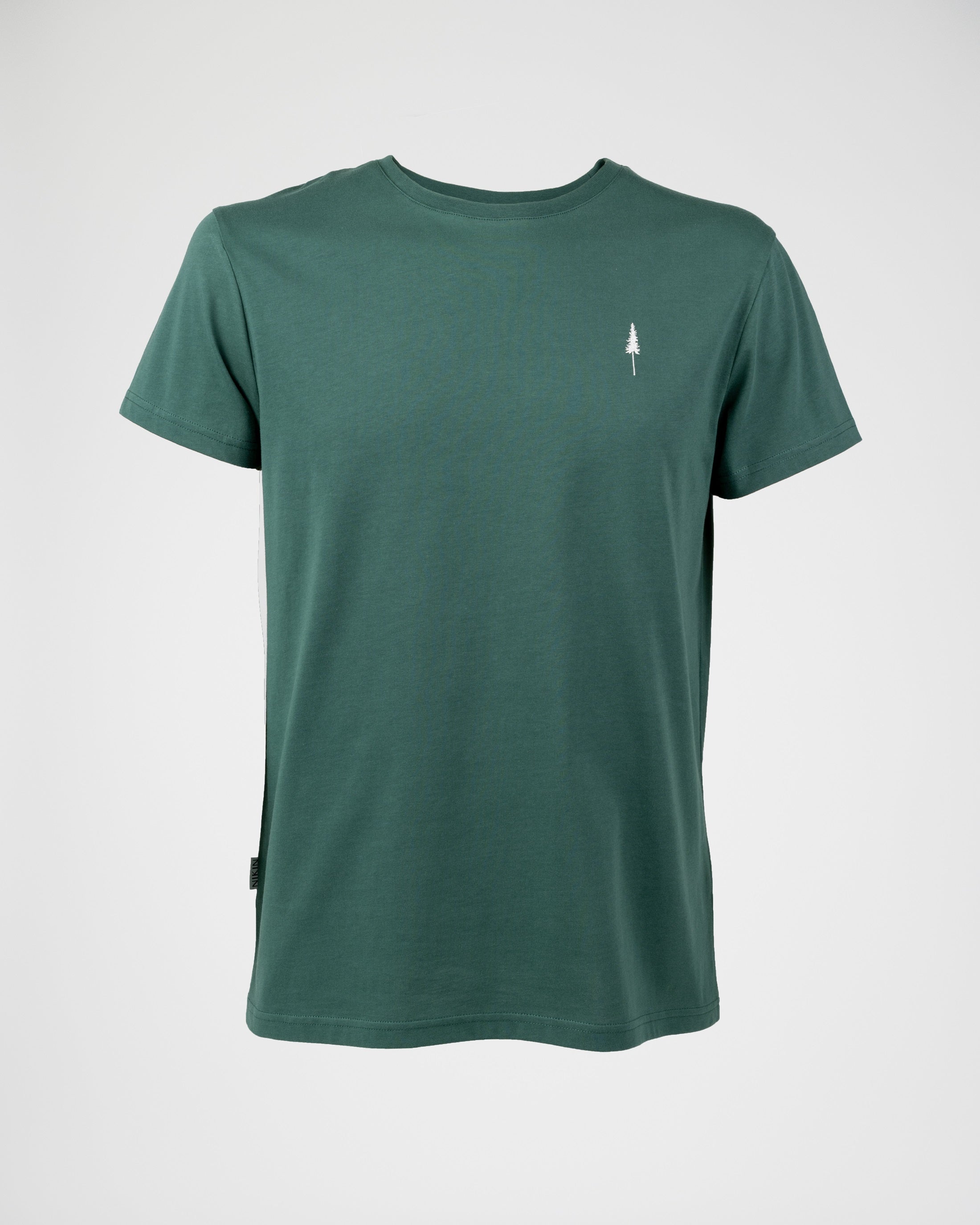 T-Shirt homme en coton bio Treeshirt Vert forêt
