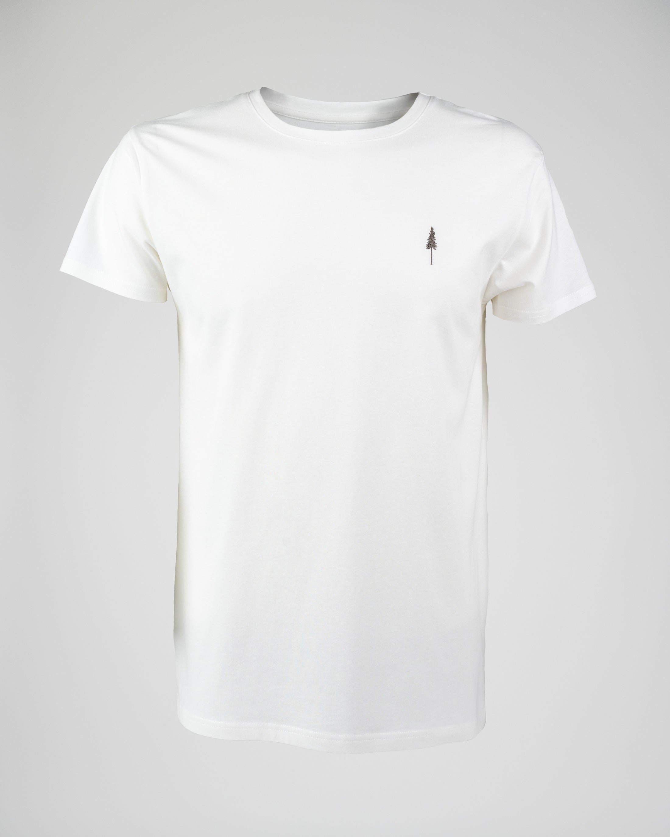 Men's organic cotton T-shirt Treeshirt White
