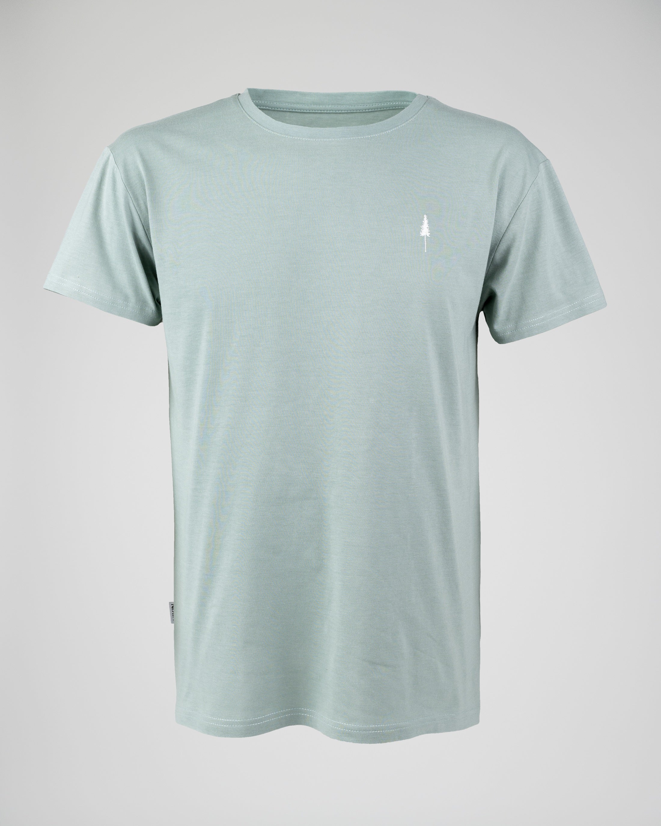 Men's organic cotton T-shirt Treeshirt Turquoise