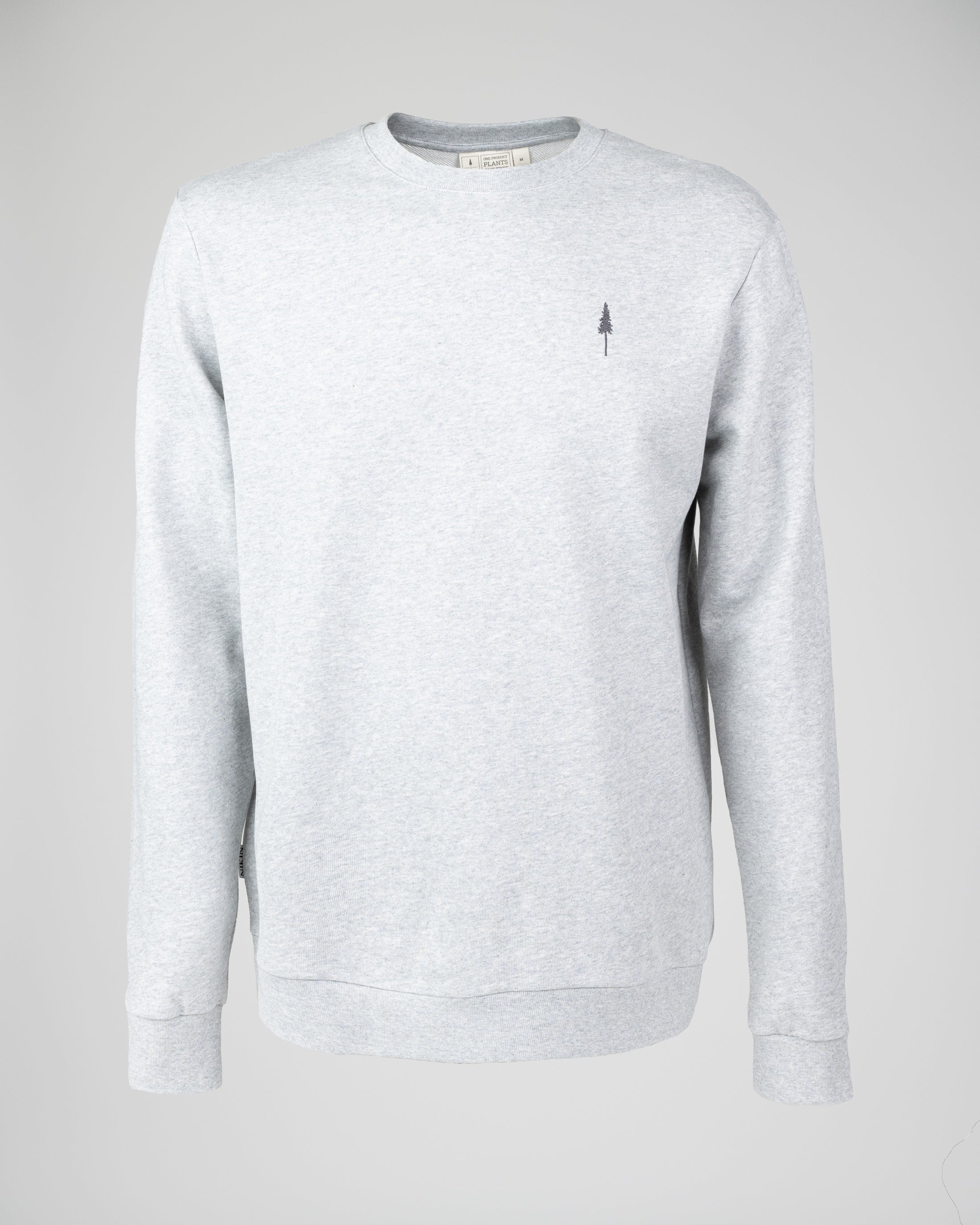 Men's organic cotton sweatshirt TreeSweater Grey