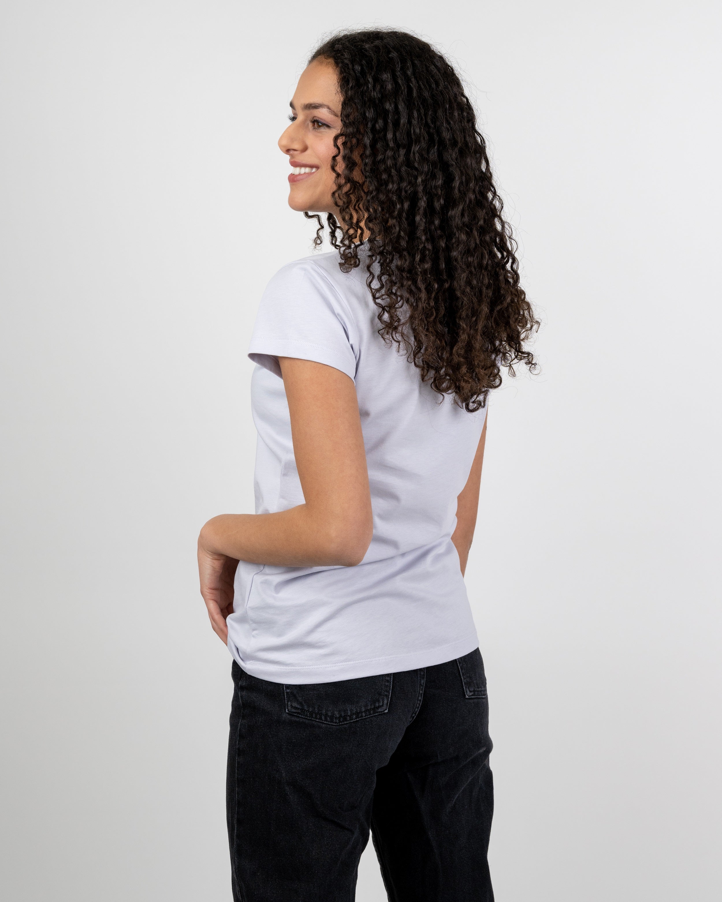 T-Shirt femme en coton bio Treeshirt Blanc