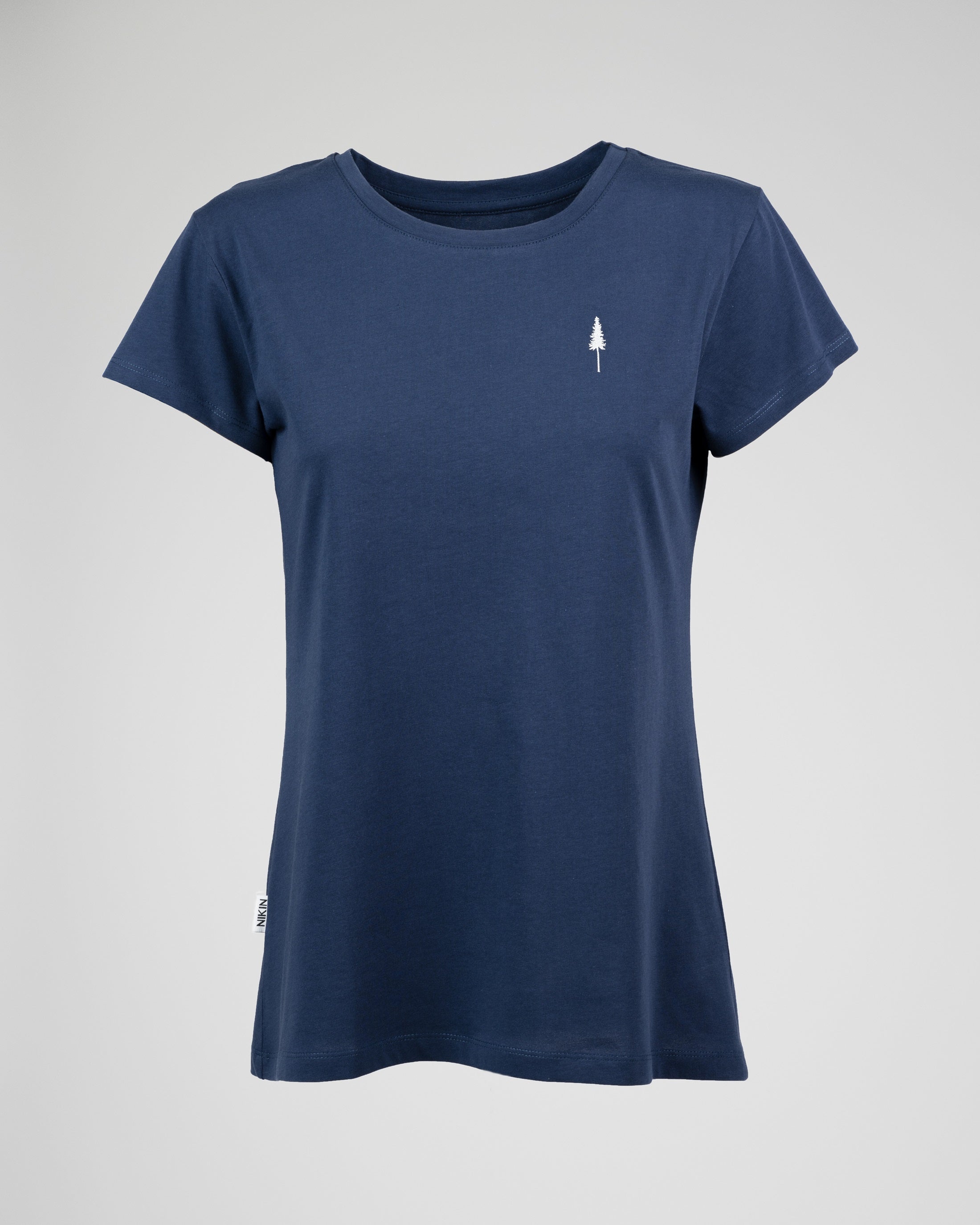 Women's organic cotton T-shirt Treeshirt Navy