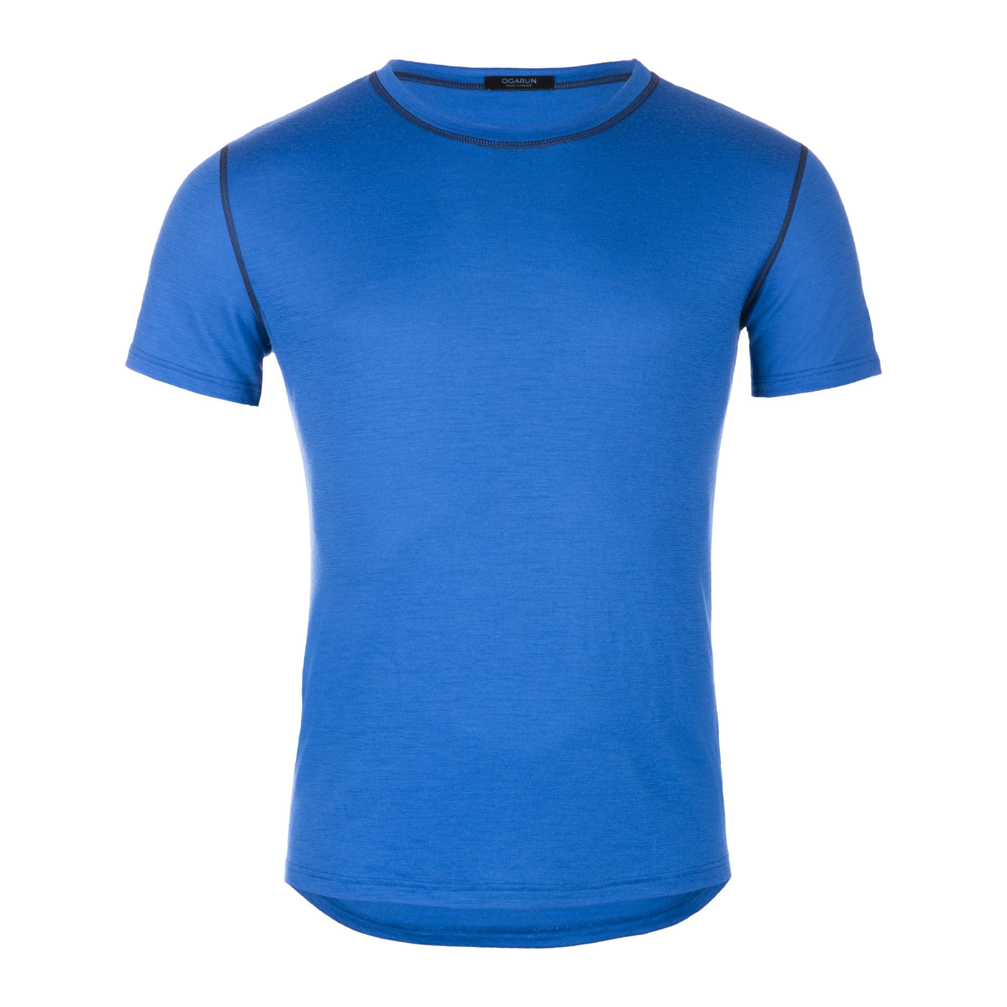 T-Shirt Mérinos Homme Bleu 20-30⁰ 