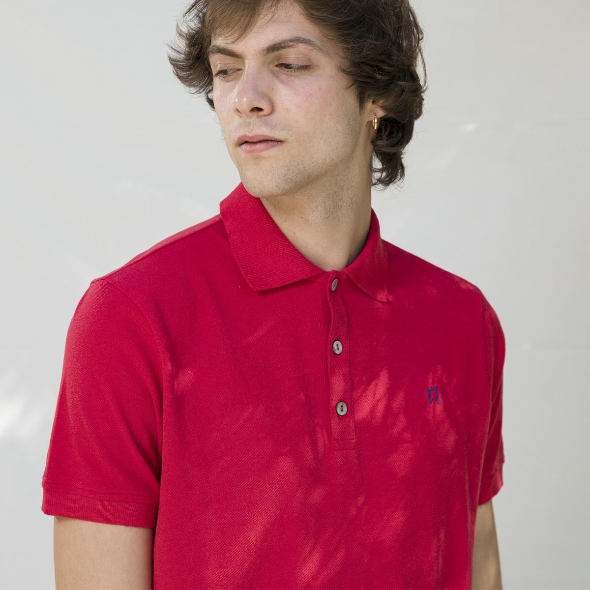 Polo Coton Felice Rouge 