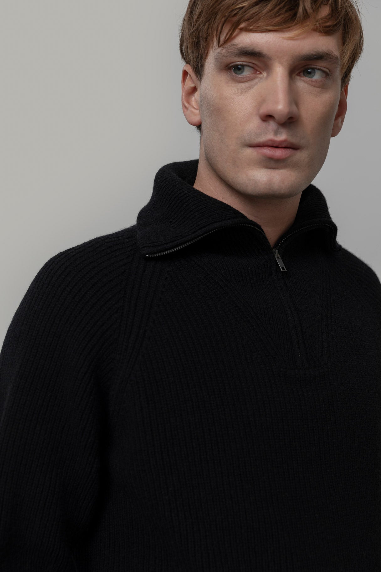Half-Zip Sweater Stefano Black