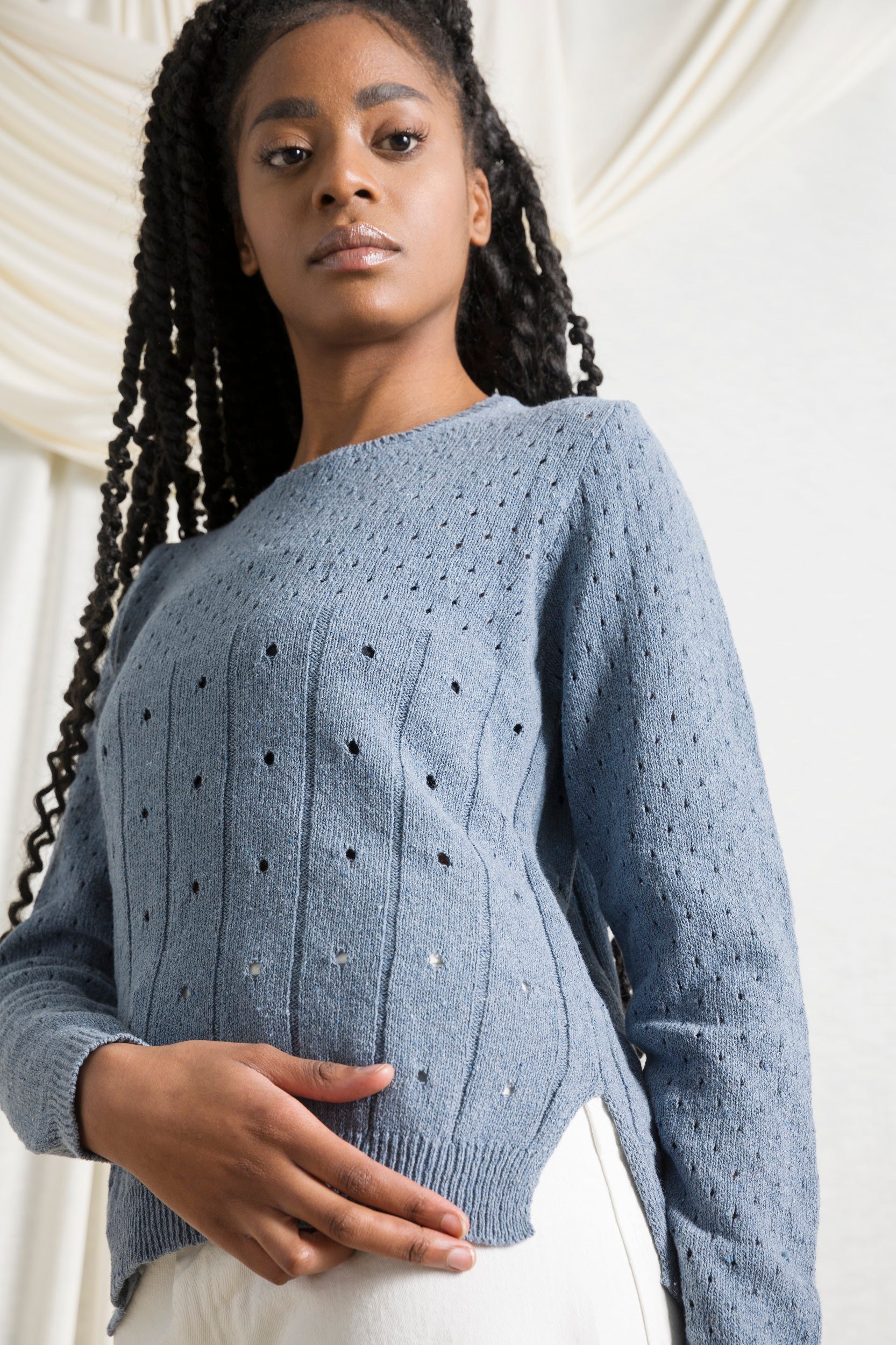 Light cotton sweater Mia Atlantic