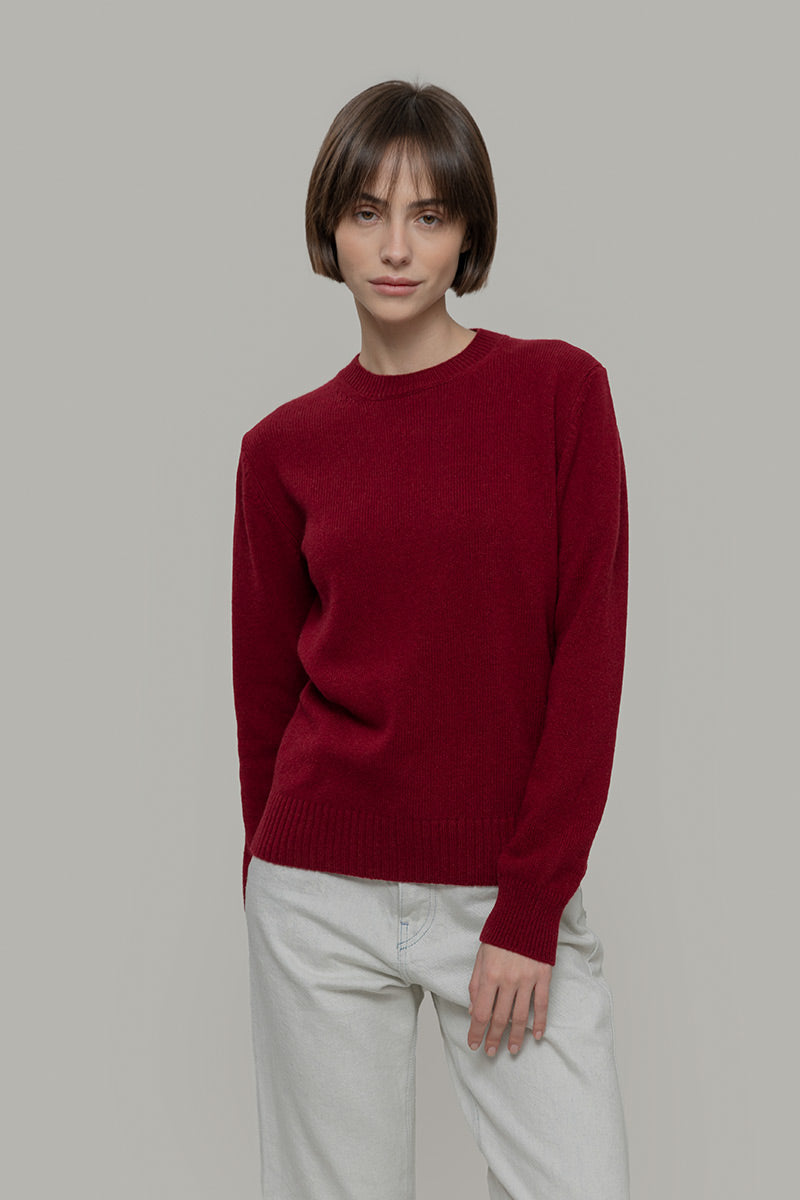 Kaschmir Pullover Edda Rot
