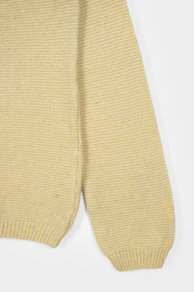 Cashmere sweater Giulietta Mottled Yellow