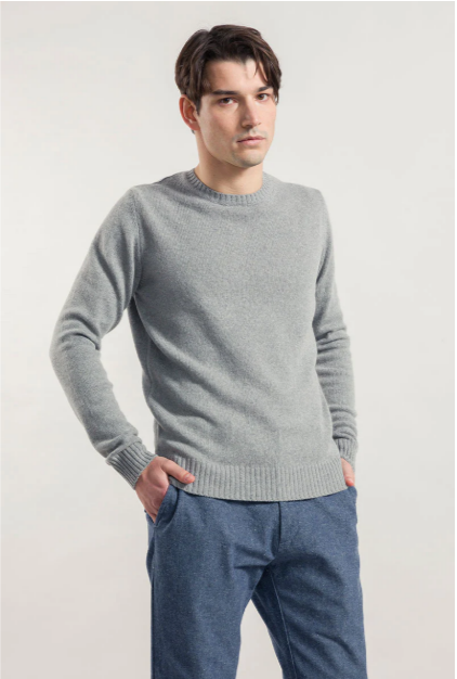 Cashmere Sweater Romeo Grey
