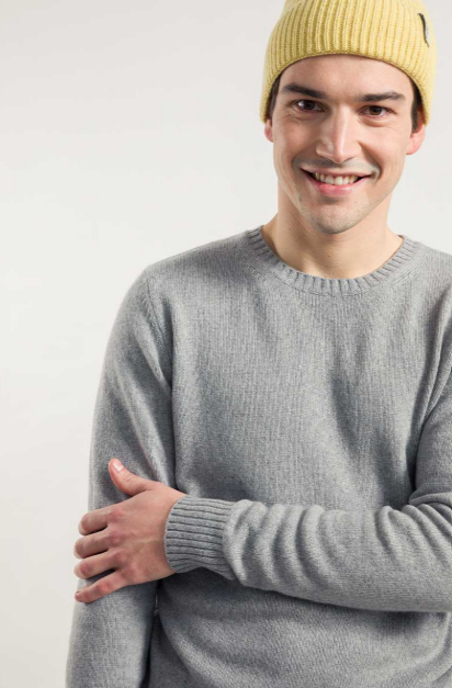 Cashmere Sweater Romeo Grey