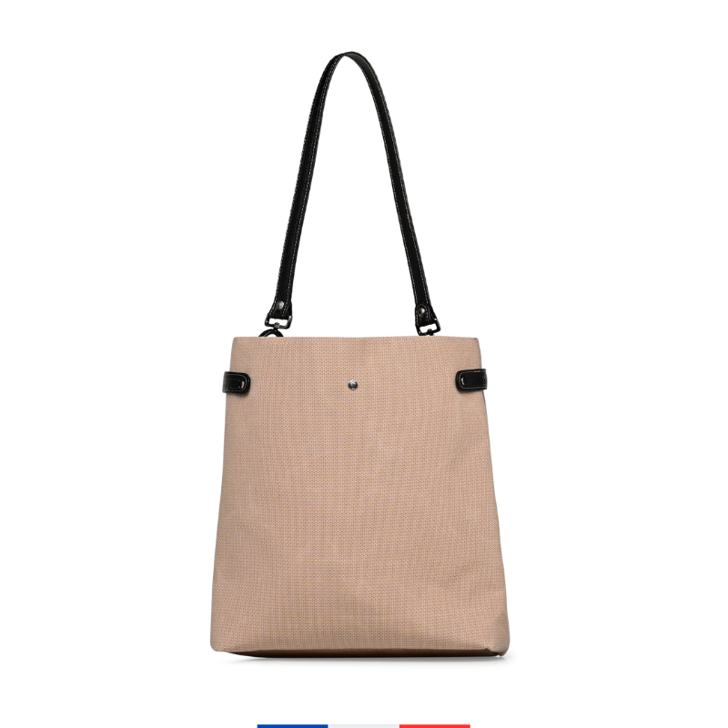 Sac à main upcyclé Charlotte Beige