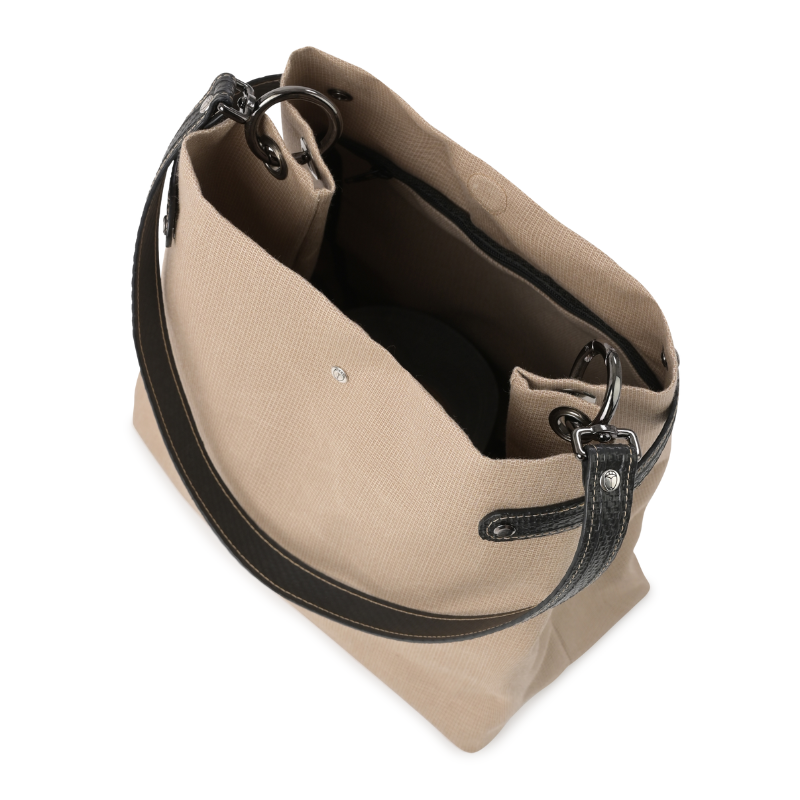 Vegane Handtasche Charlotte Beige 