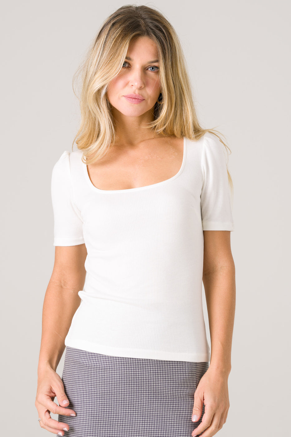 Weisses Damen T-Shirt Hoya