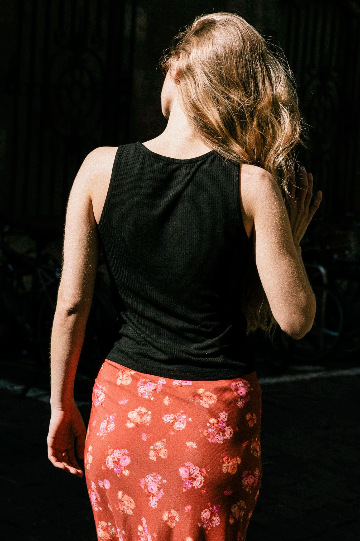 Top Lilas Noir