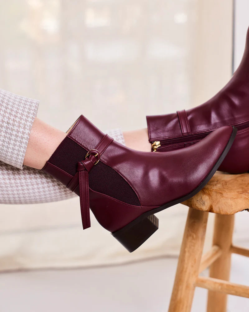 Stiefeletten Bordeaux SIgnature