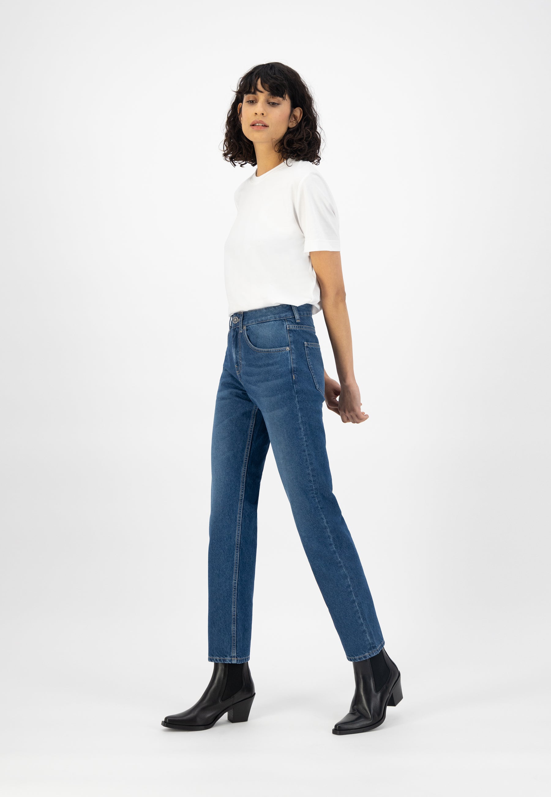 Boyfriend Jeans Easy Go Used Stone