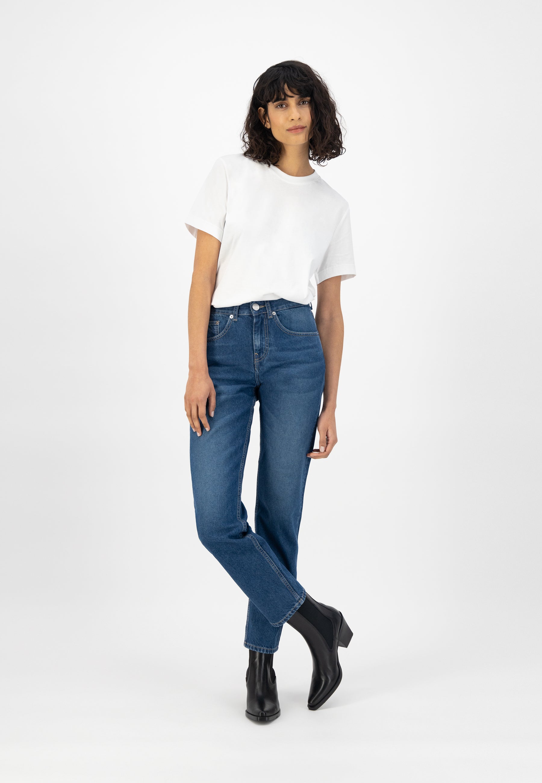 Boyfriend Jeans Easy Go Used Stone