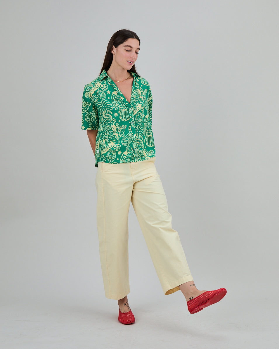 Blouse Crocodylus Vert