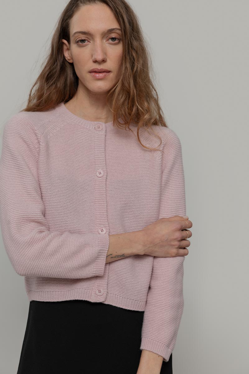 Mafalda Strickjacke Puderrosa 