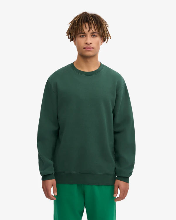 Sweatshirt Classic Organic Crewneck Vert