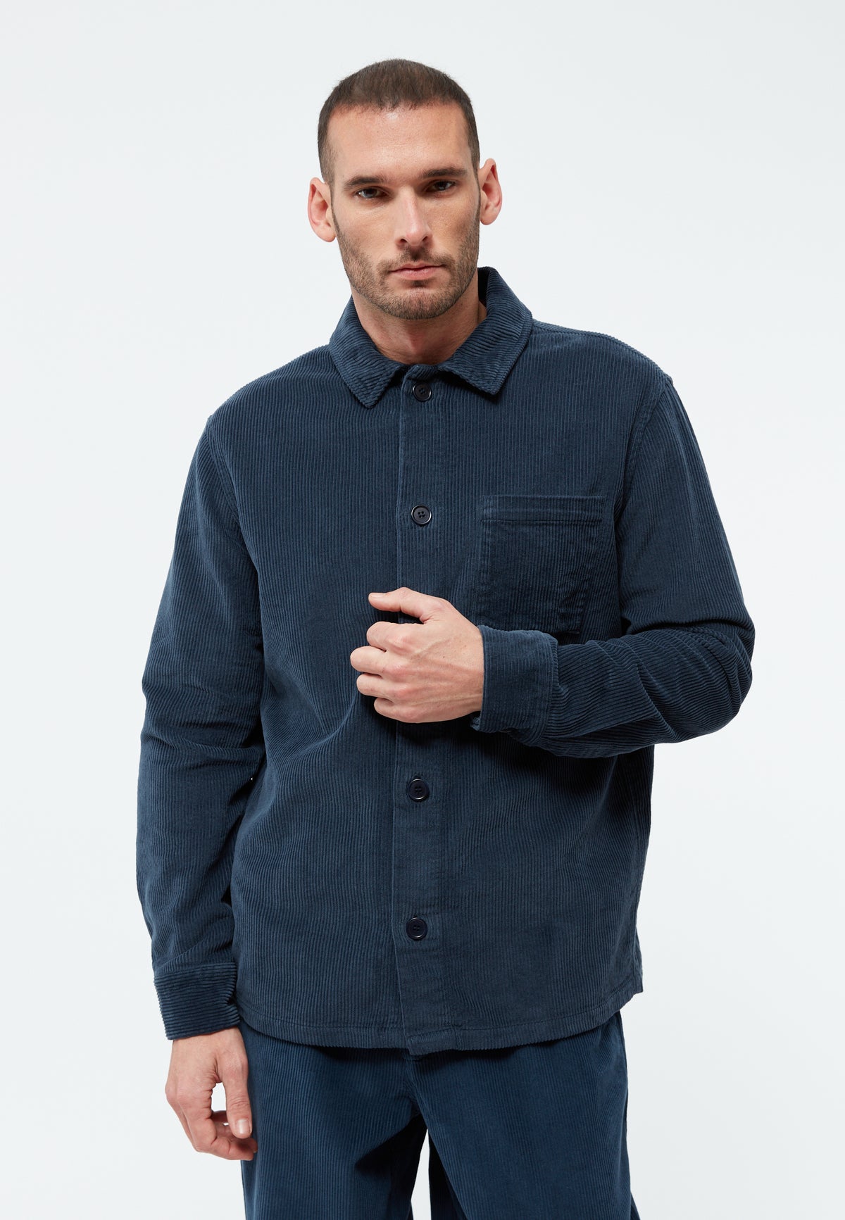 Overshirt Curt Midnight Blue