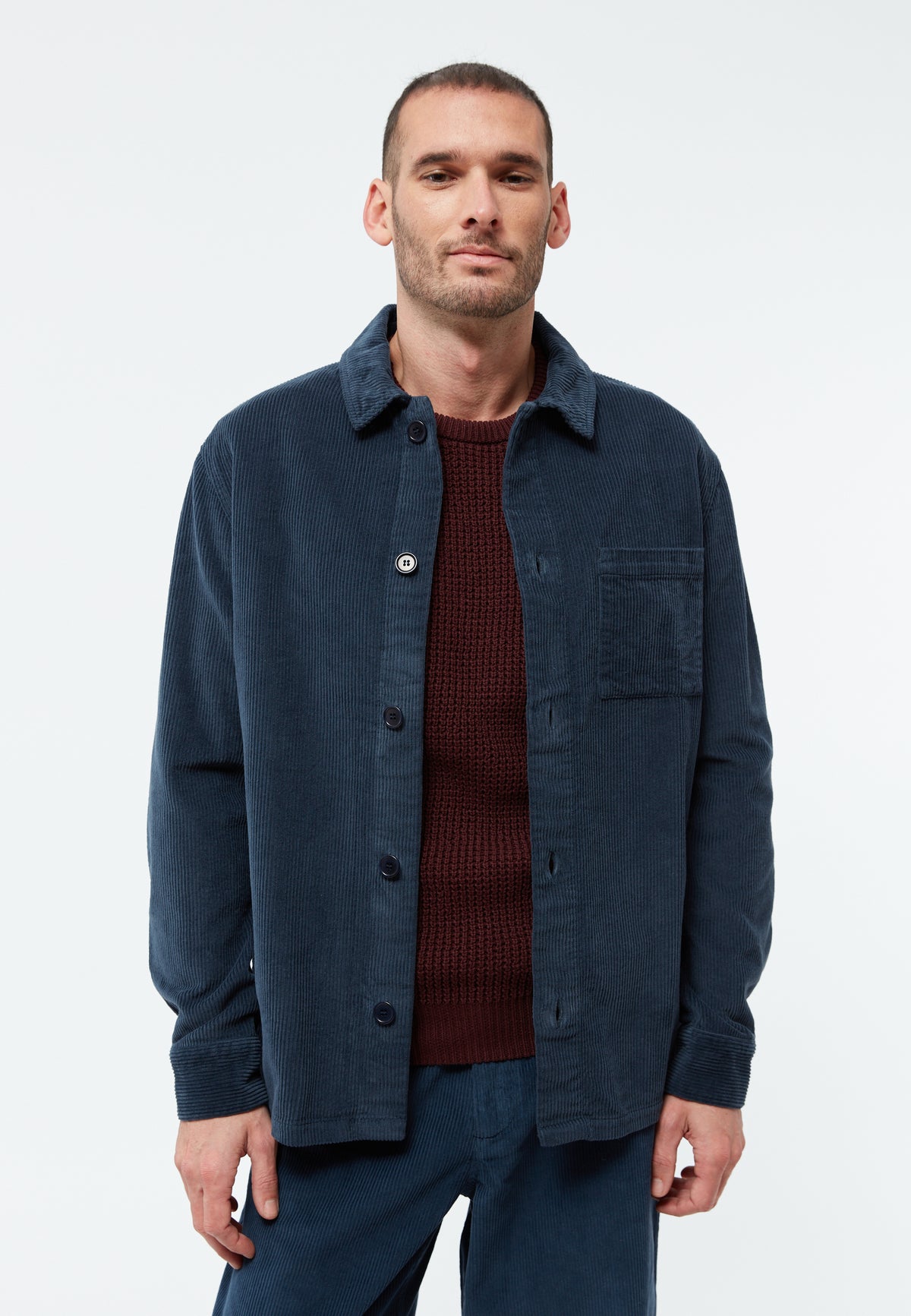 Overshirt Curt Midnight Blue