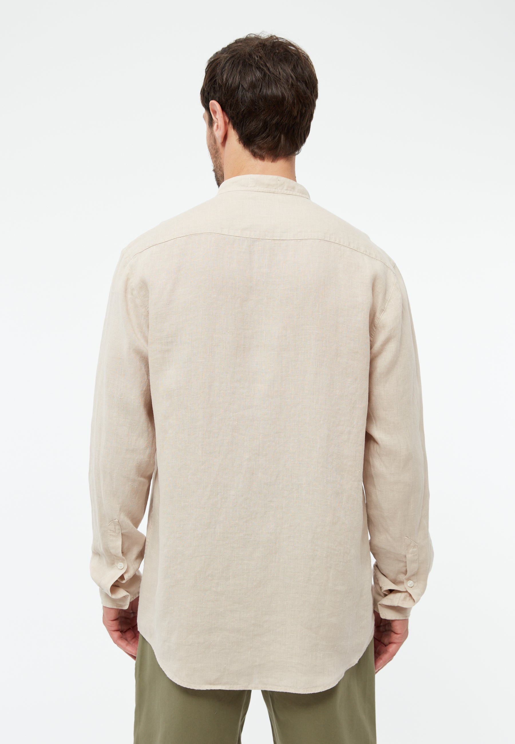 Leinen Hemd Wes Beige