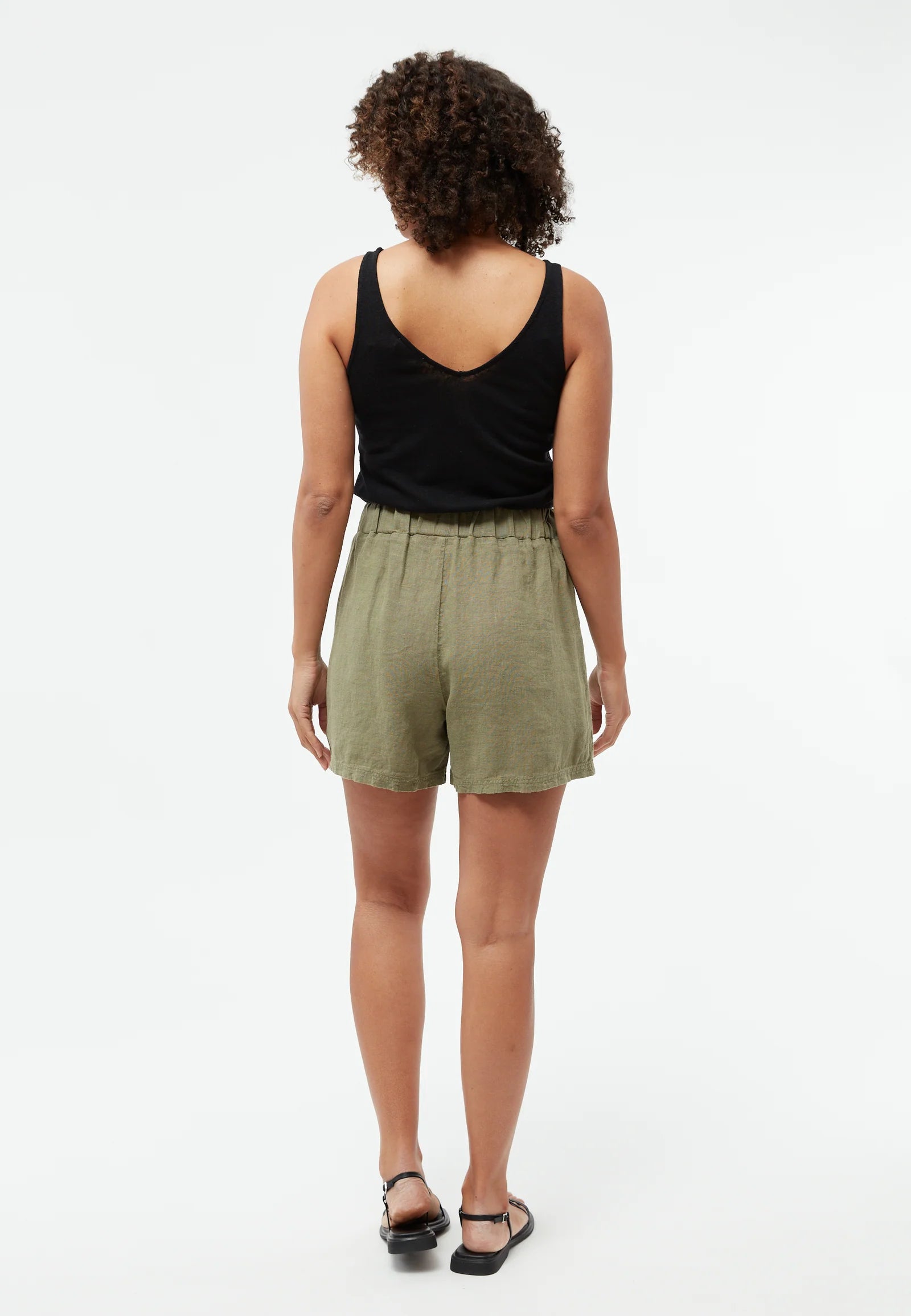 Short Clémentine Kaki