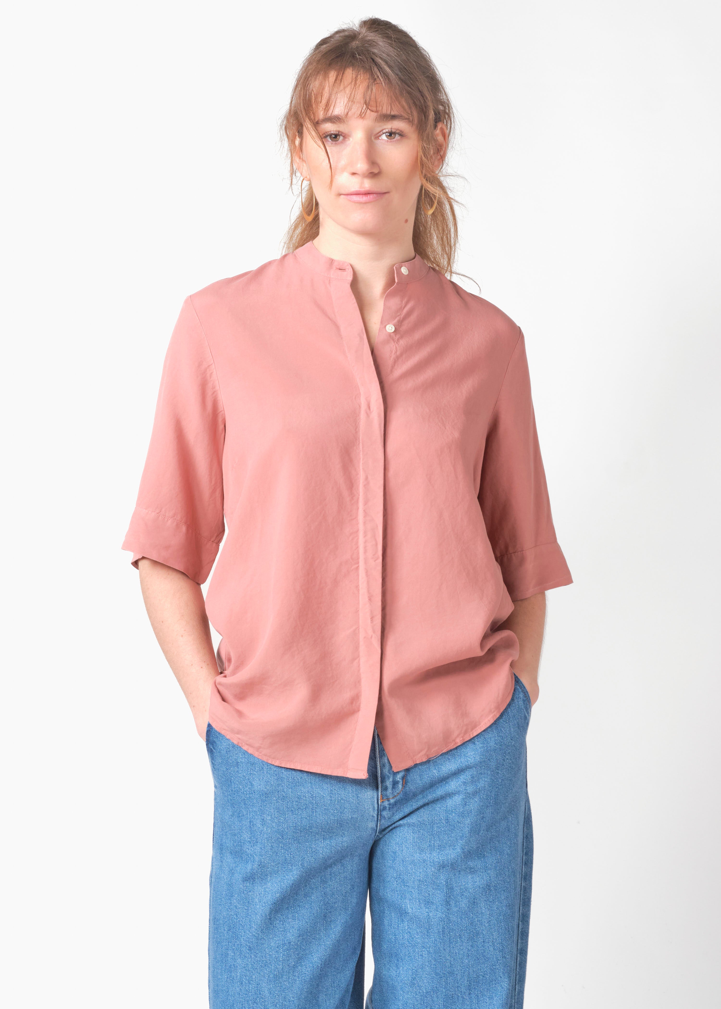 Lyocell Bluse Solrun Faded Rose