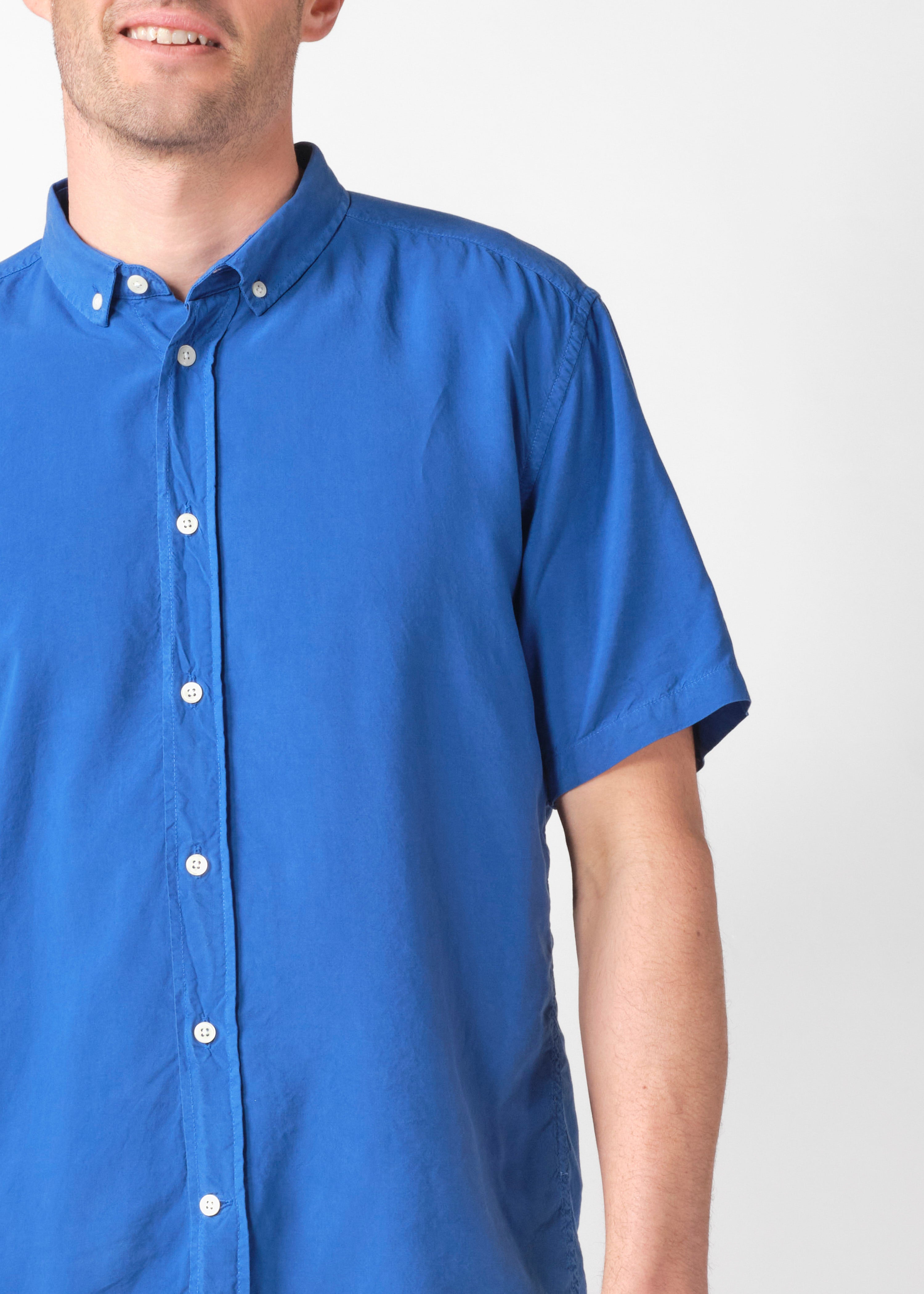 Short Sleeve Shirt Mikkel Surf Blue