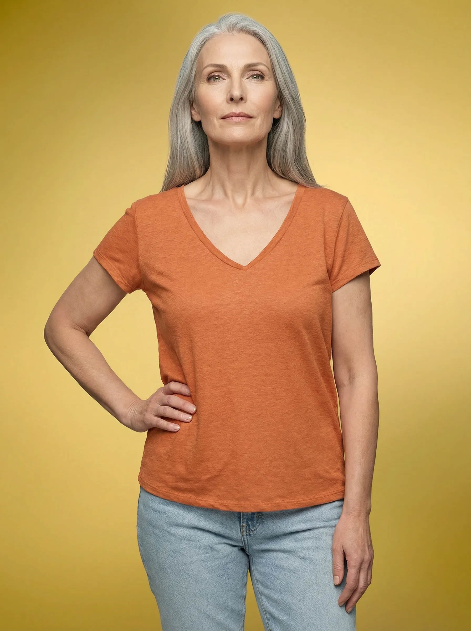 Alina V Orange T-Shirt