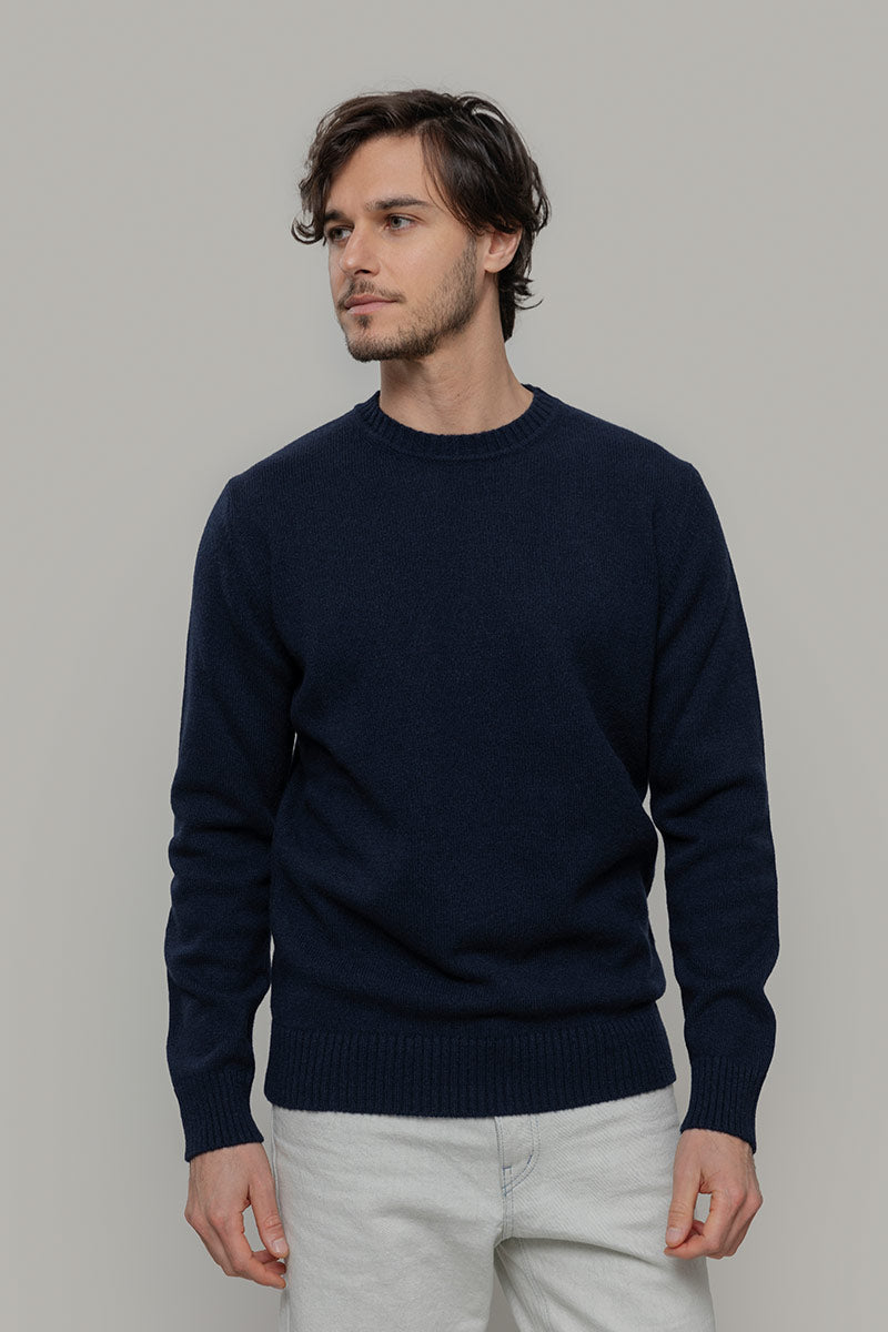 Pull Cachemire Roméo Bleu