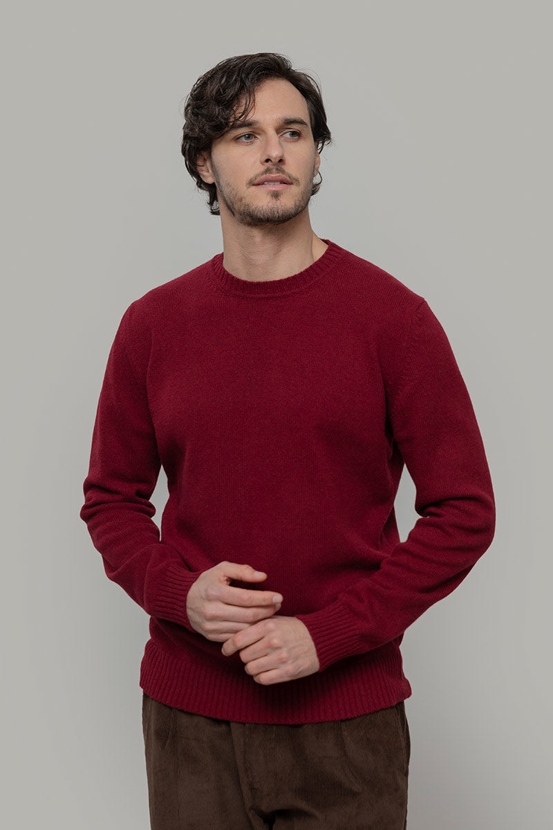 Pull en cachemire Roméo Rouge