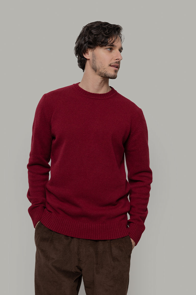Pull en cachemire Roméo Rouge