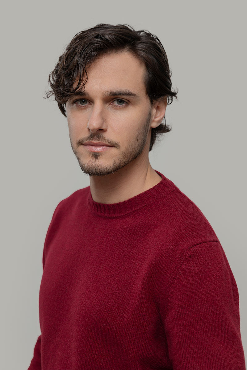 Pull en cachemire Roméo Rouge