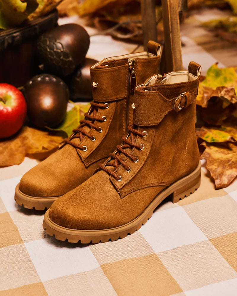Stiefeletten Jupiter Haselnuss