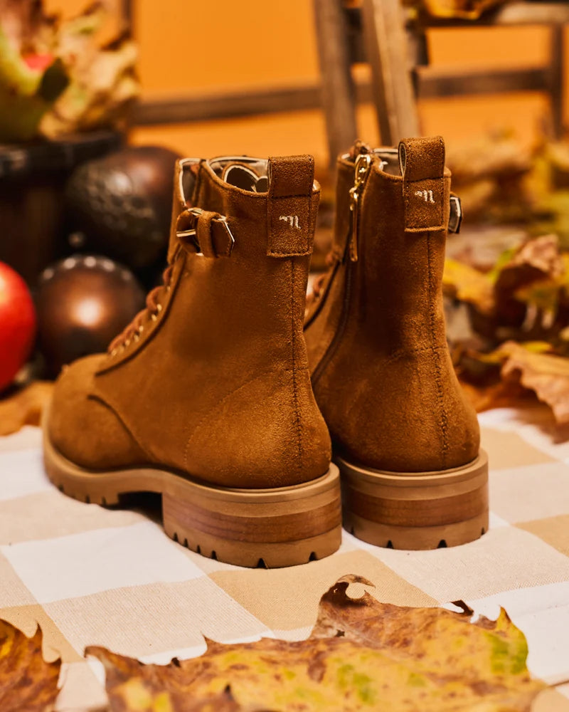 Stiefeletten Jupiter Haselnuss