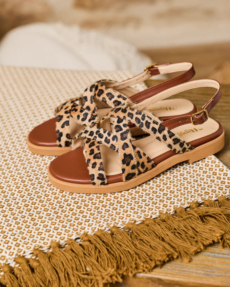 Sandalen Origan leopard