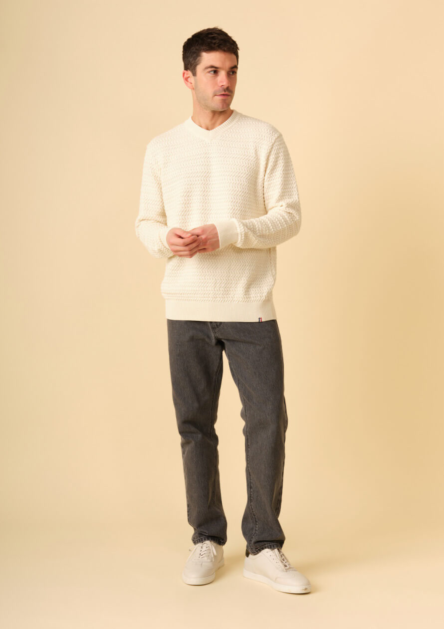 Sweater Généreux ecru