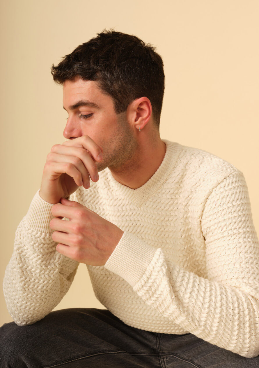 Sweater Généreux ecru