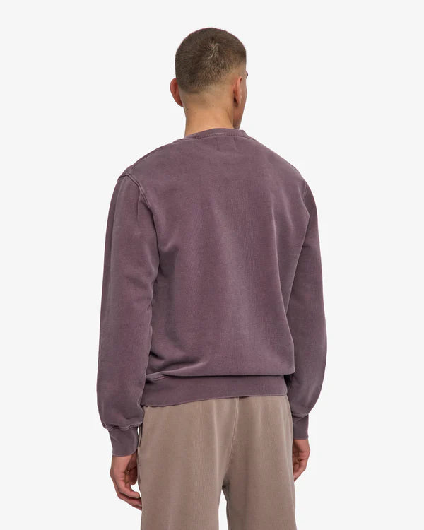 Classic Organic Crewneck Faded Grape