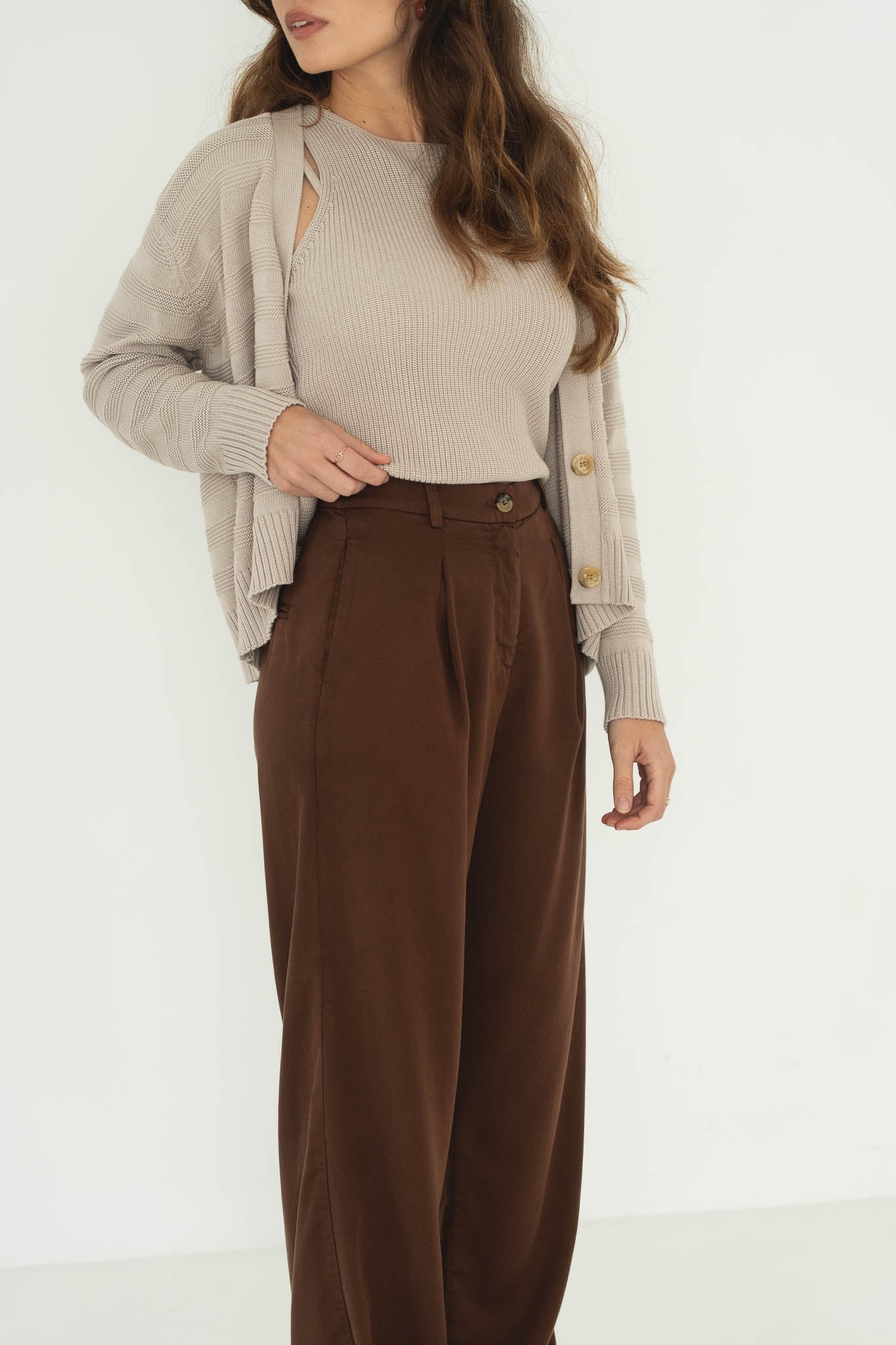 Tencel Hose Mara Braun